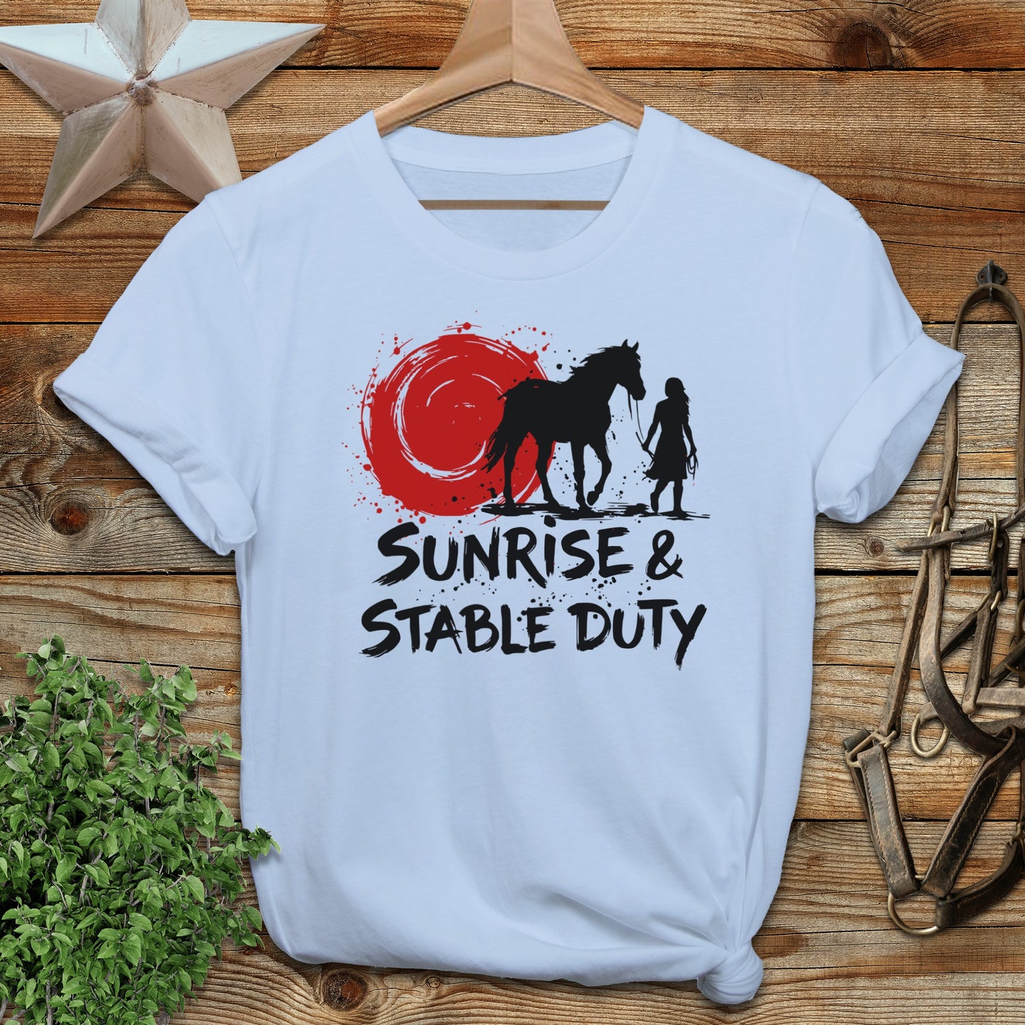 Sunrise & Stable Duty Softstyle Tee