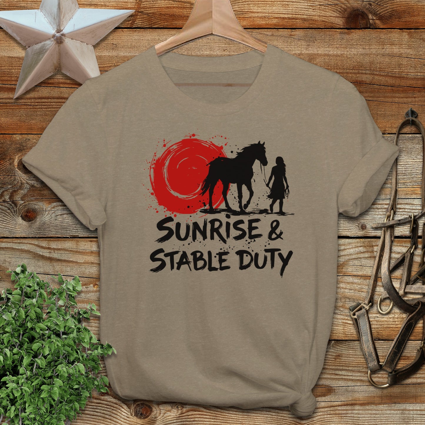 Sunrise & Stable Duty Softstyle Tee