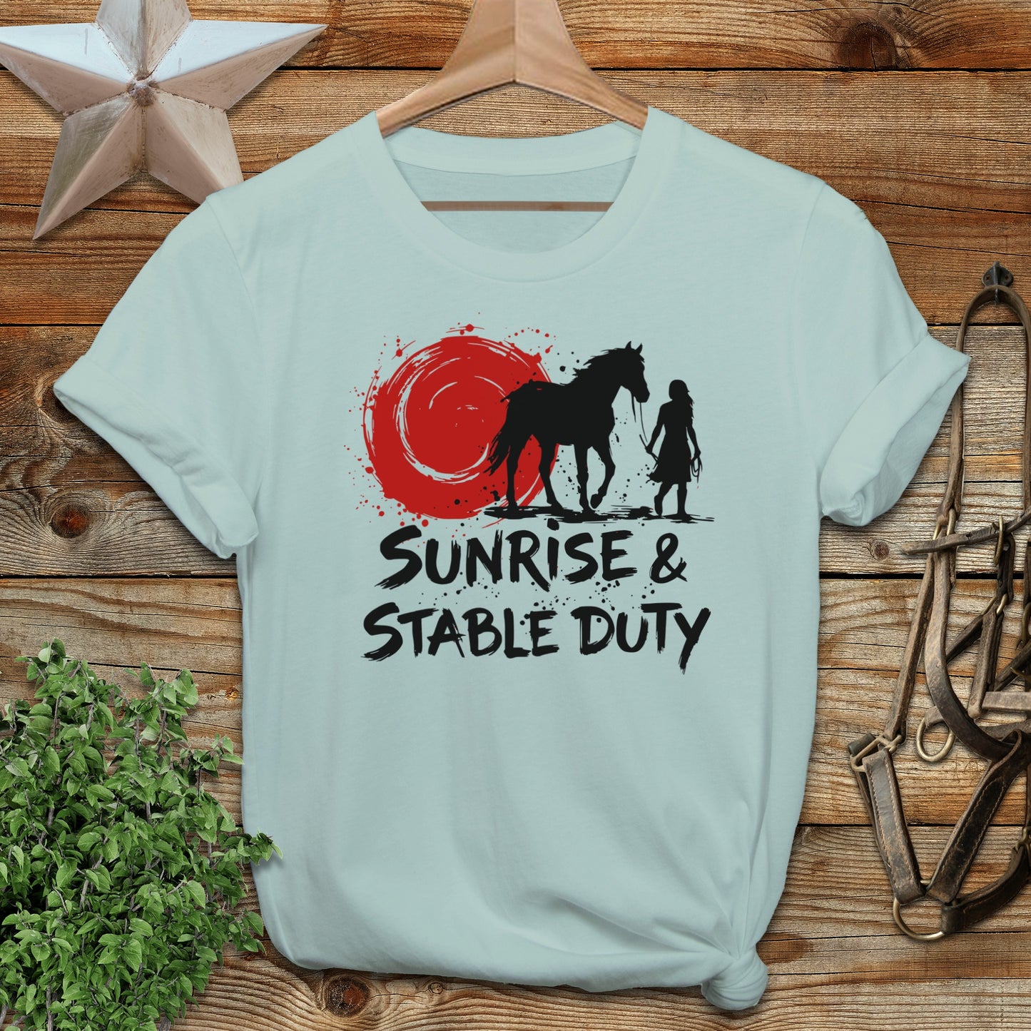 Sunrise & Stable Duty Softstyle Tee