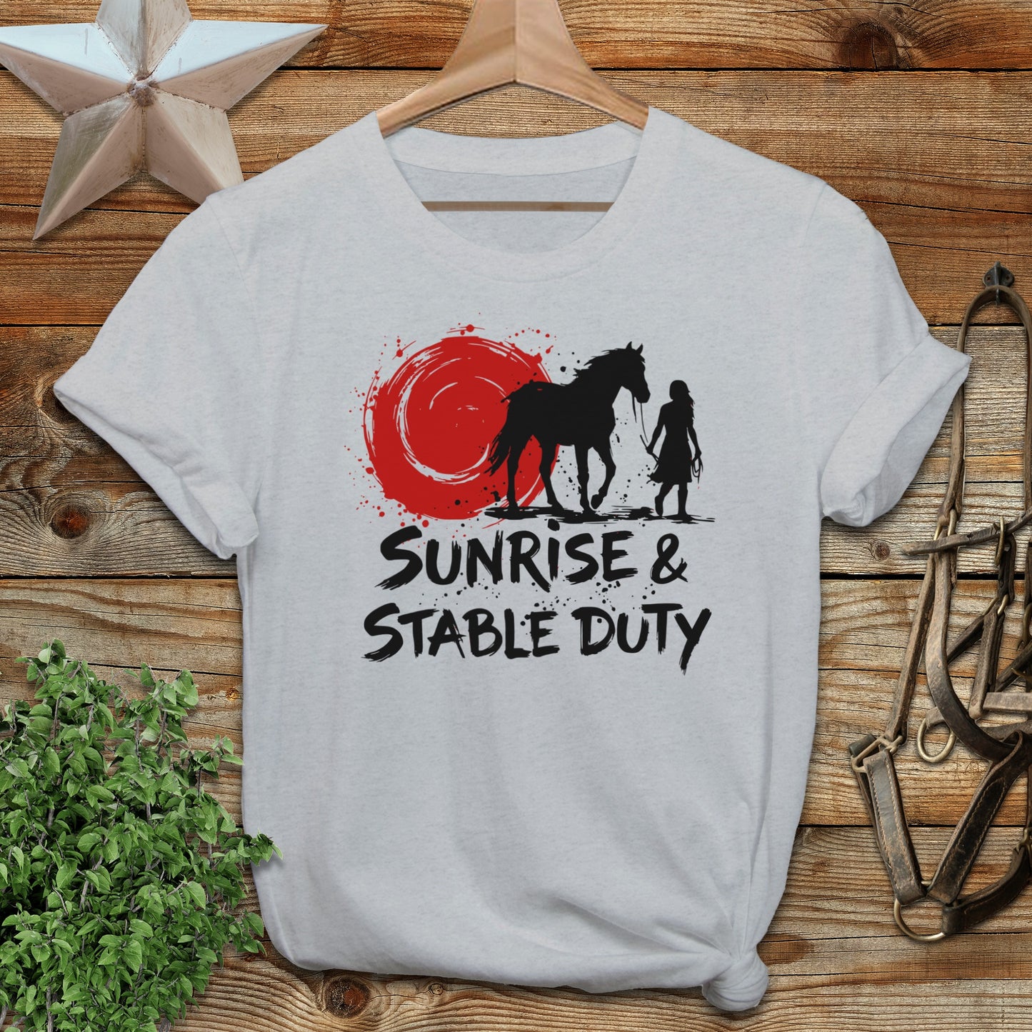 Sunrise & Stable Duty Softstyle Tee