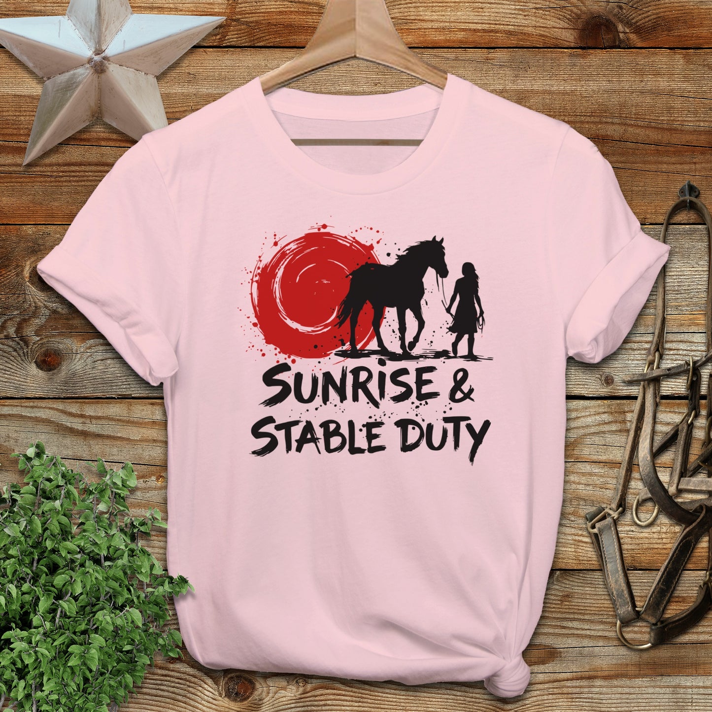 Sunrise & Stable Duty Softstyle Tee