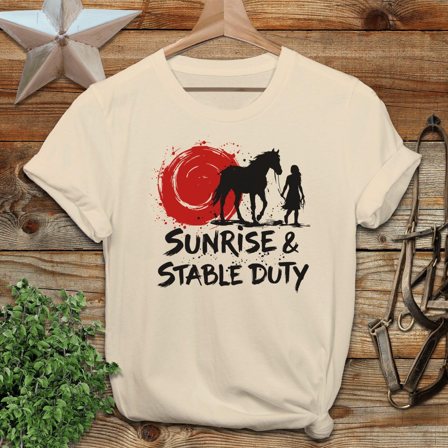 Sunrise & Stable Duty Softstyle Tee