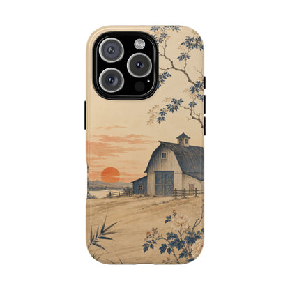 Sunset Barn Phone Case