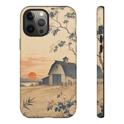Sunset Barn Phone Case