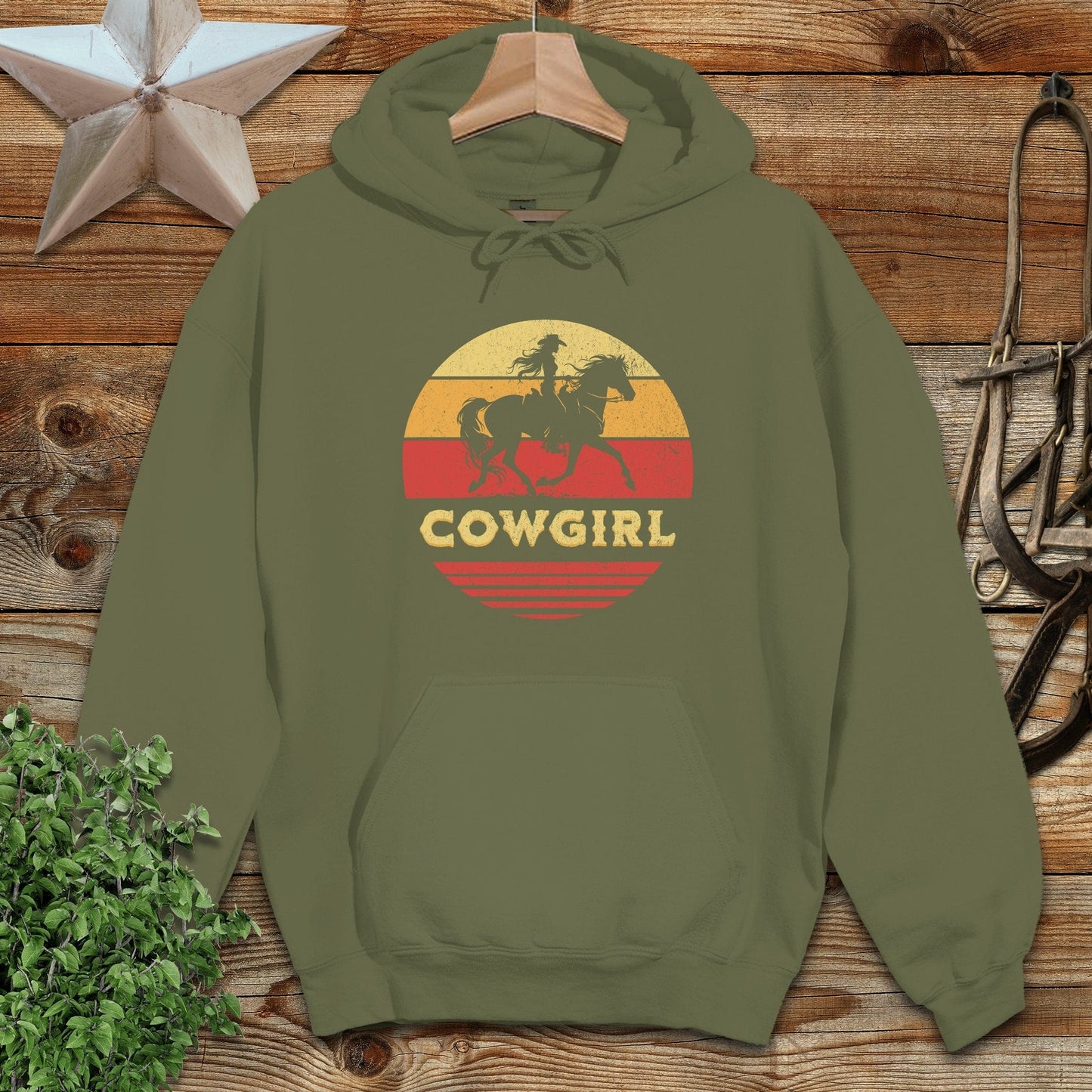 Sunset Cowgirl Hoodie