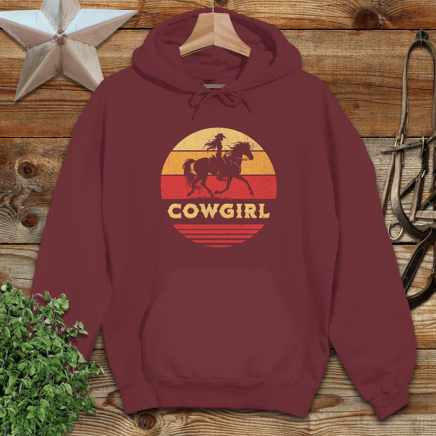 Sunset Cowgirl Hoodie