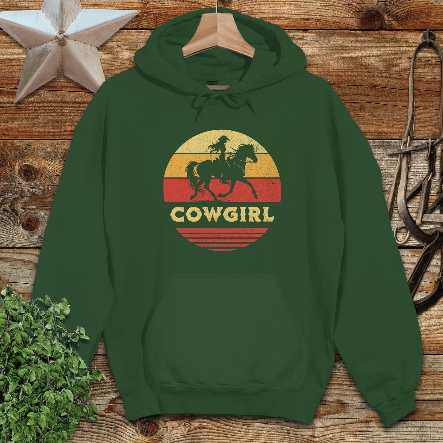 Sunset Cowgirl Hoodie