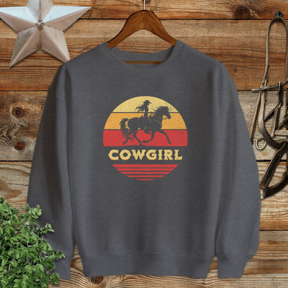 Sunset Cowgirl Sweatshirt