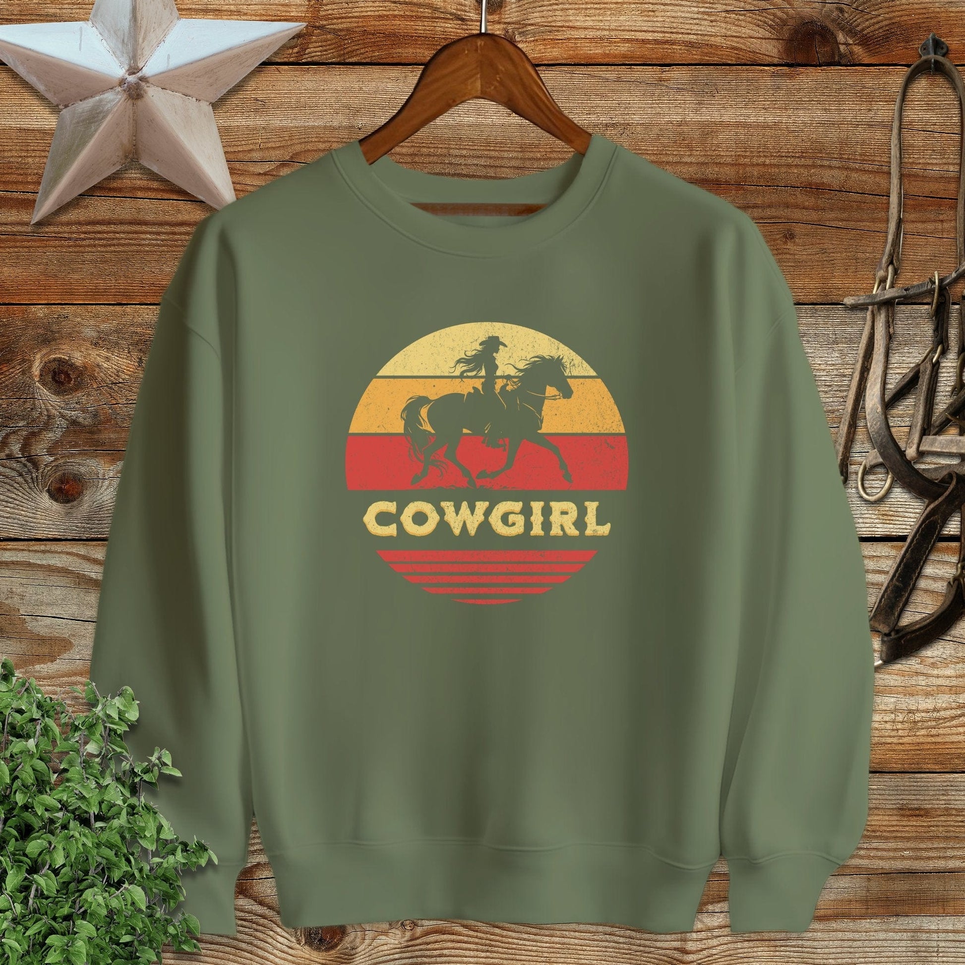 Sunset Cowgirl Sweatshirt