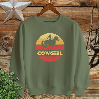 Sunset Cowgirl Sweatshirt