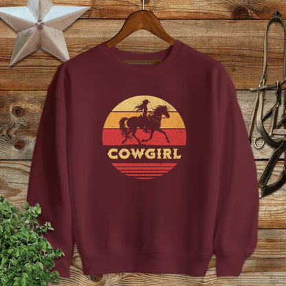Sunset Cowgirl Sweatshirt