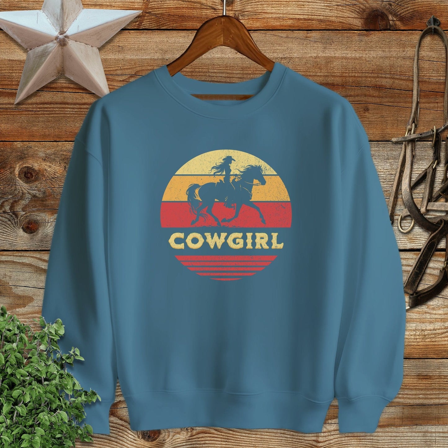Sunset Cowgirl Sweatshirt