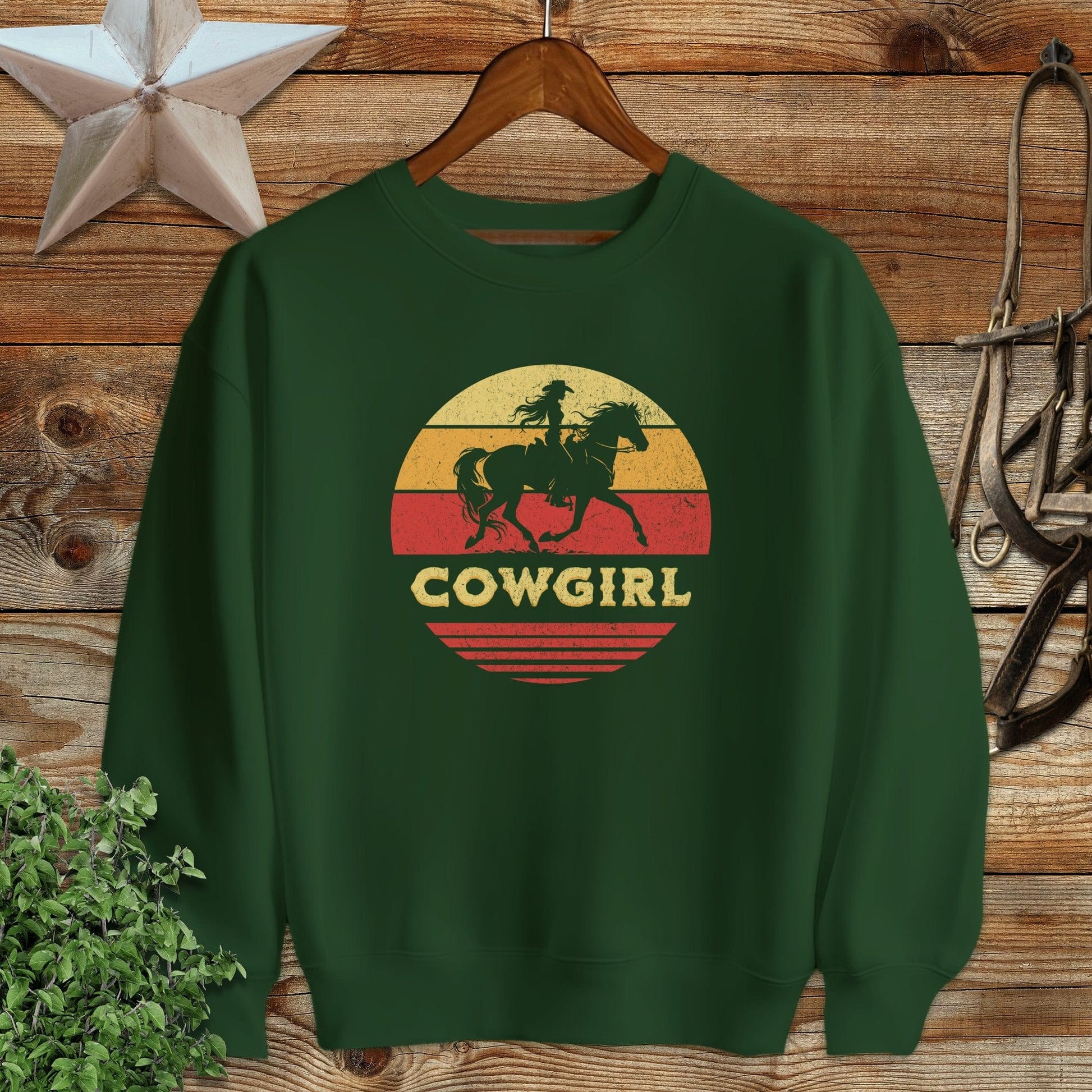 Sunset Cowgirl Sweatshirt