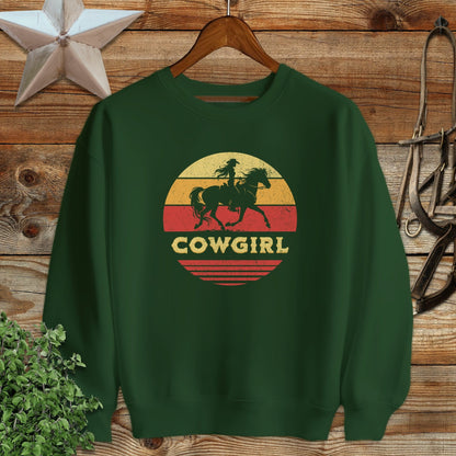 Sunset Cowgirl Sweatshirt