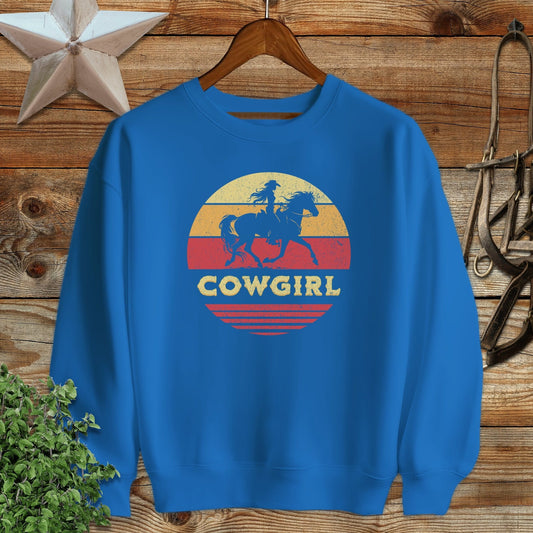 Sunset Cowgirl Sweatshirt