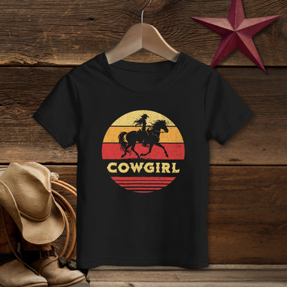 Sunset Cowgirl T-Shirt (Toddler)