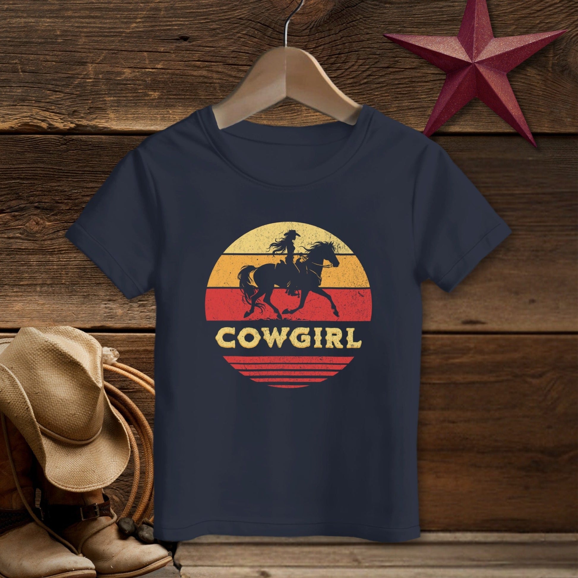 Sunset Cowgirl T-Shirt (Toddler)