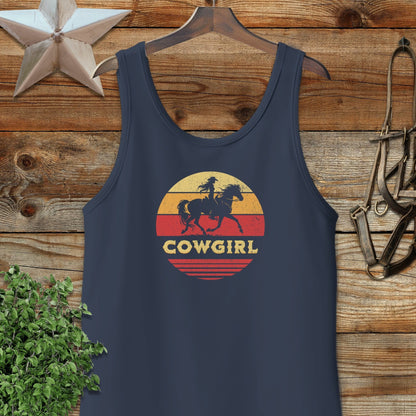 Sunset Cowgirl Tank Top