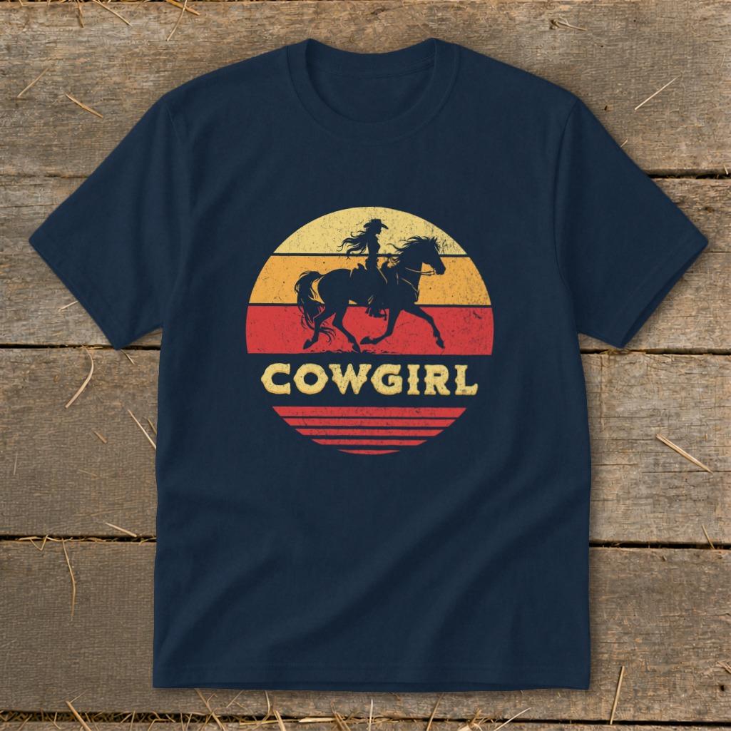 Sunset Cowgirl Youth Tee