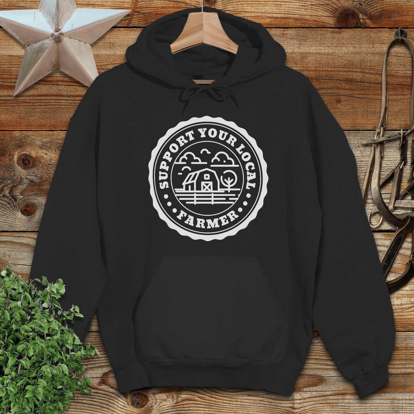 Support Local Farmer Hoodie