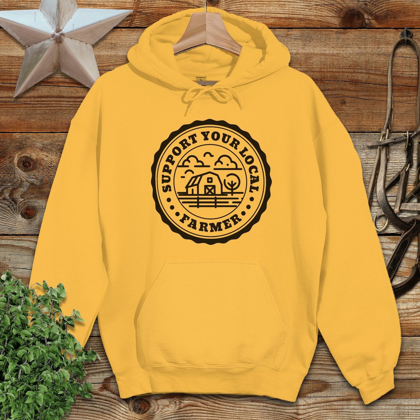 Support Local Farmer Hoodie