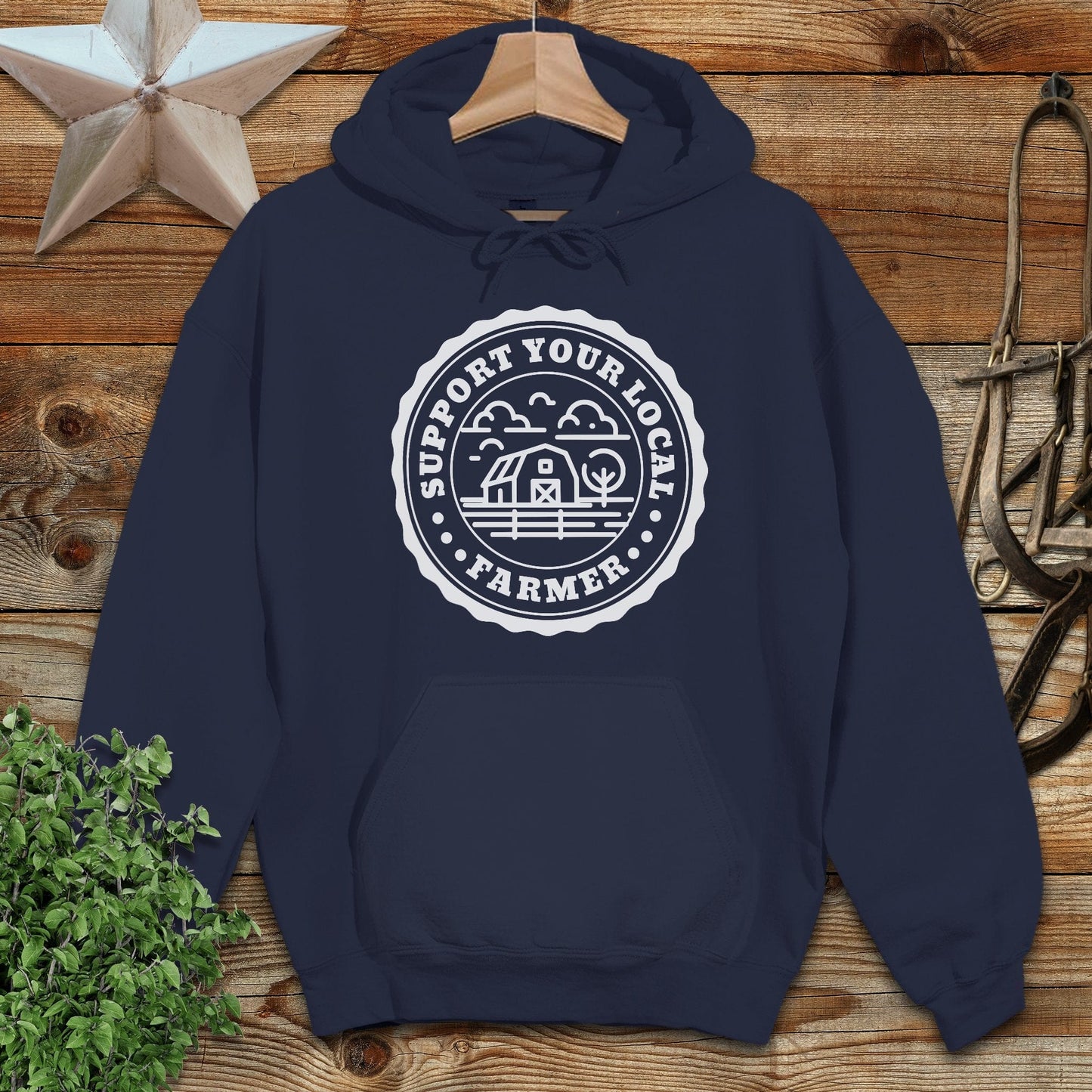 Support Local Farmer Hoodie