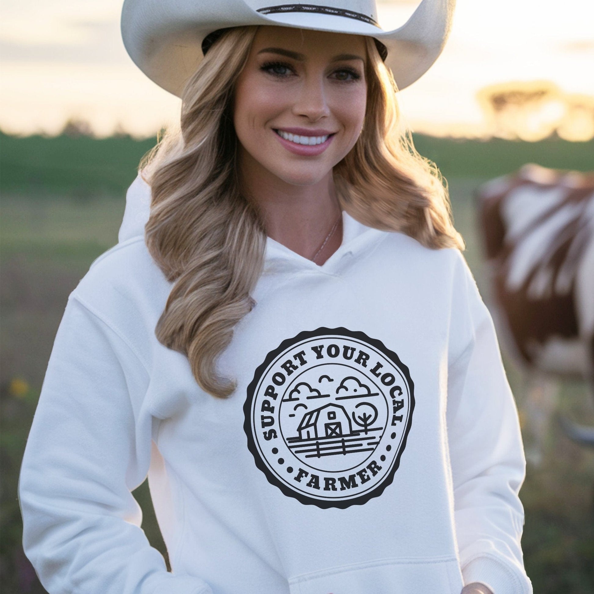 Support Local Farmer Sweatshirt