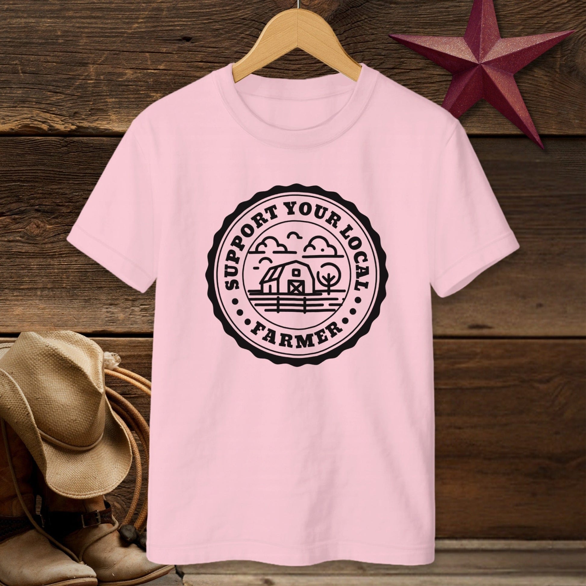Support Local Farmer T-Shirt (Youth)
