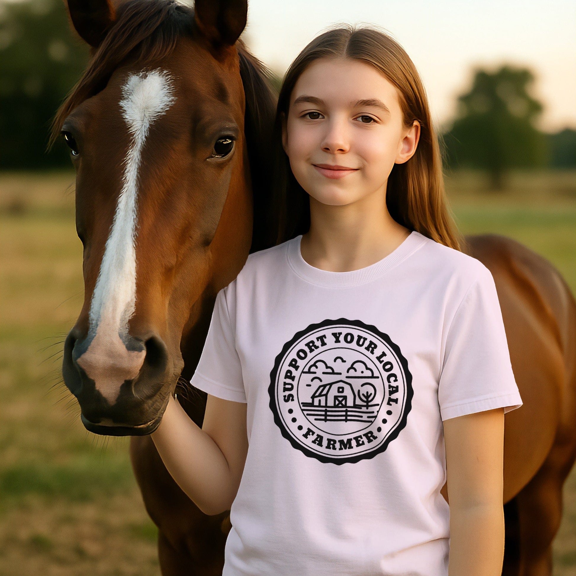 Support Local Farmer T-shirt (Youth)
