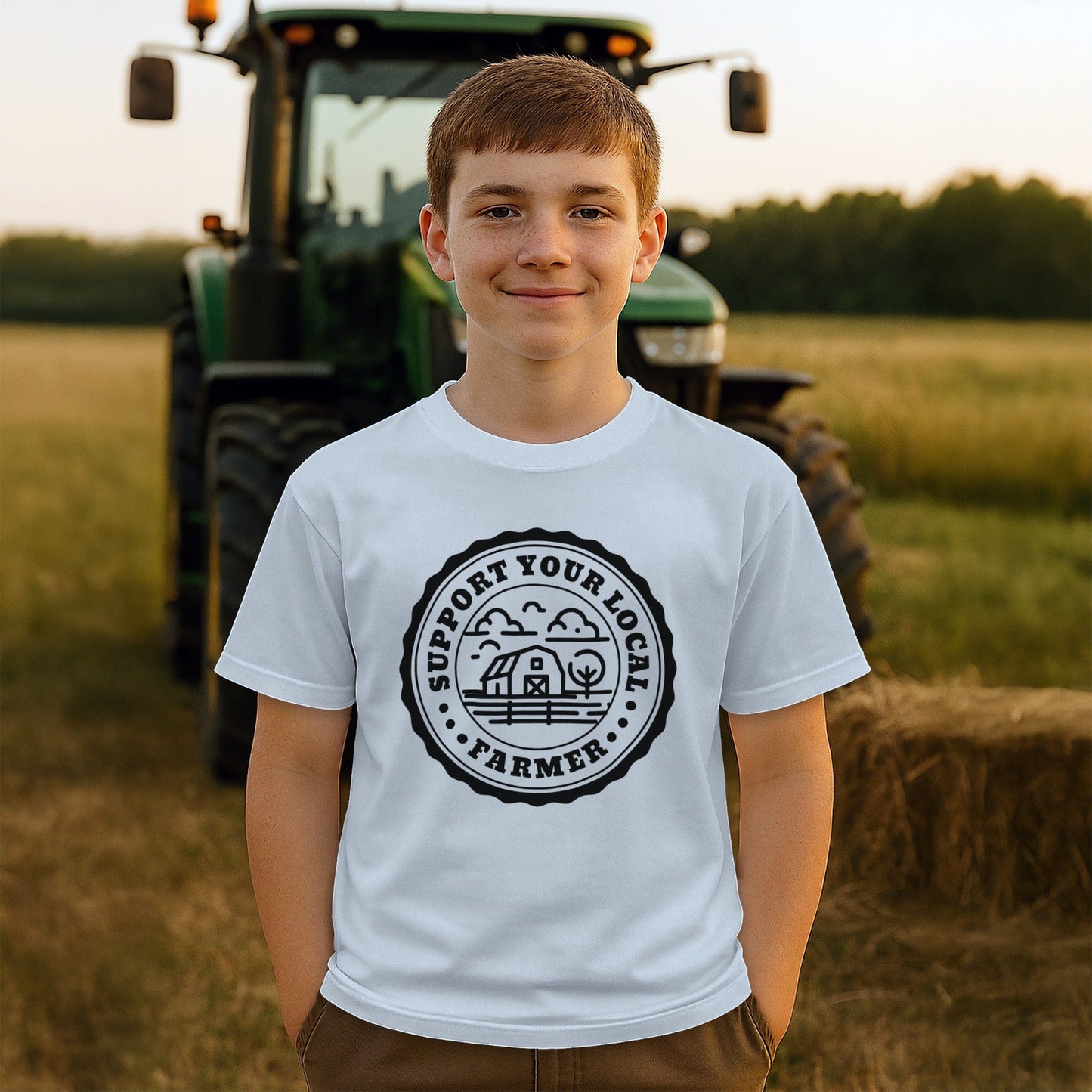 Support Local Farmer T-shirt (Youth)