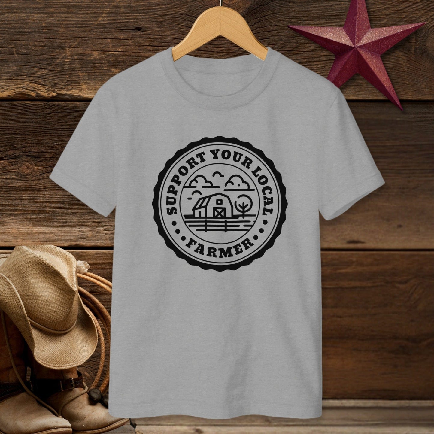 Support Local Farmer T-shirt (Youth)