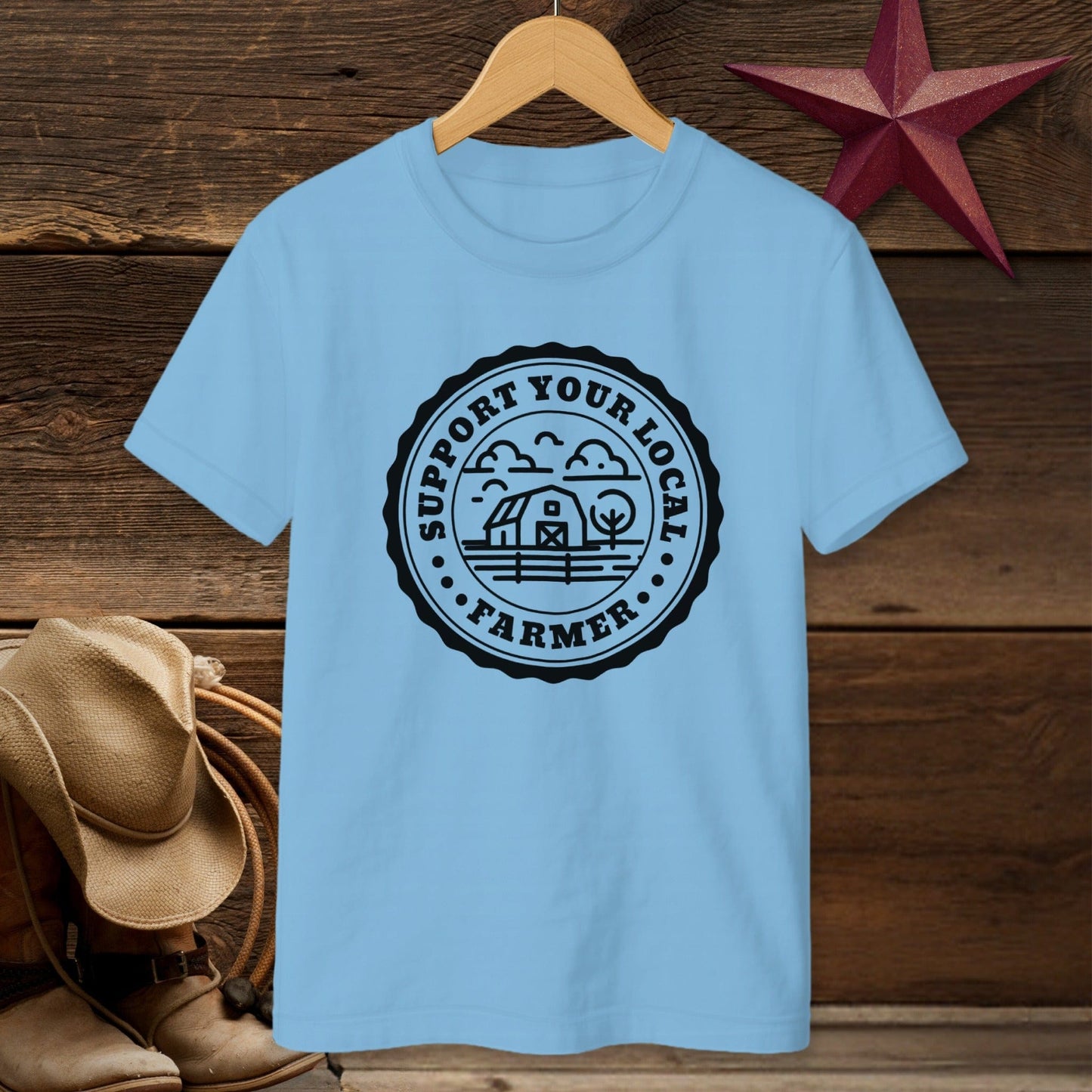 Support Local Farmer T-shirt (Youth)