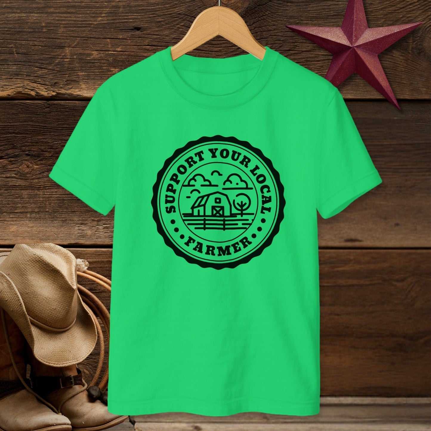 Support Local Farmer T-shirt (Youth)