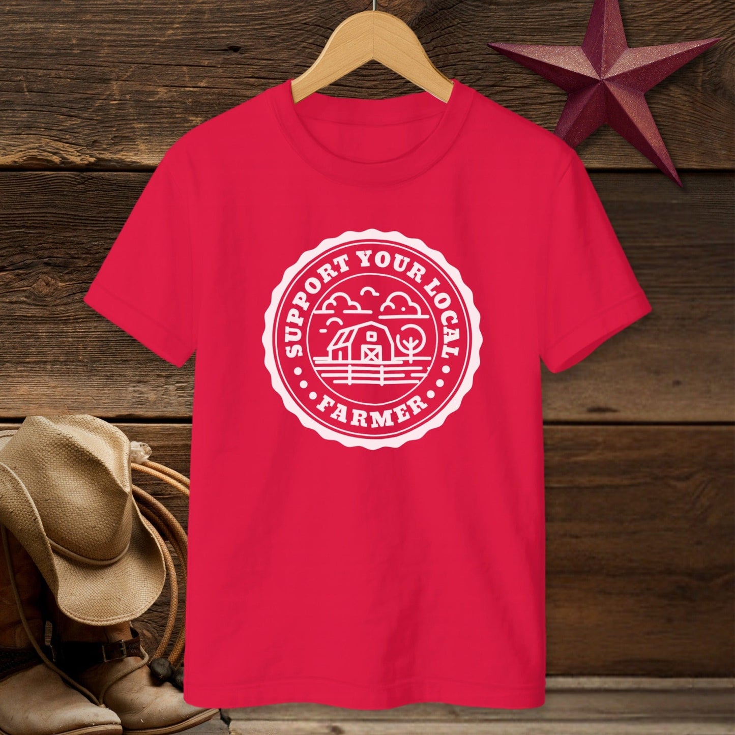 Support Local Farmer T-shirt (Youth)