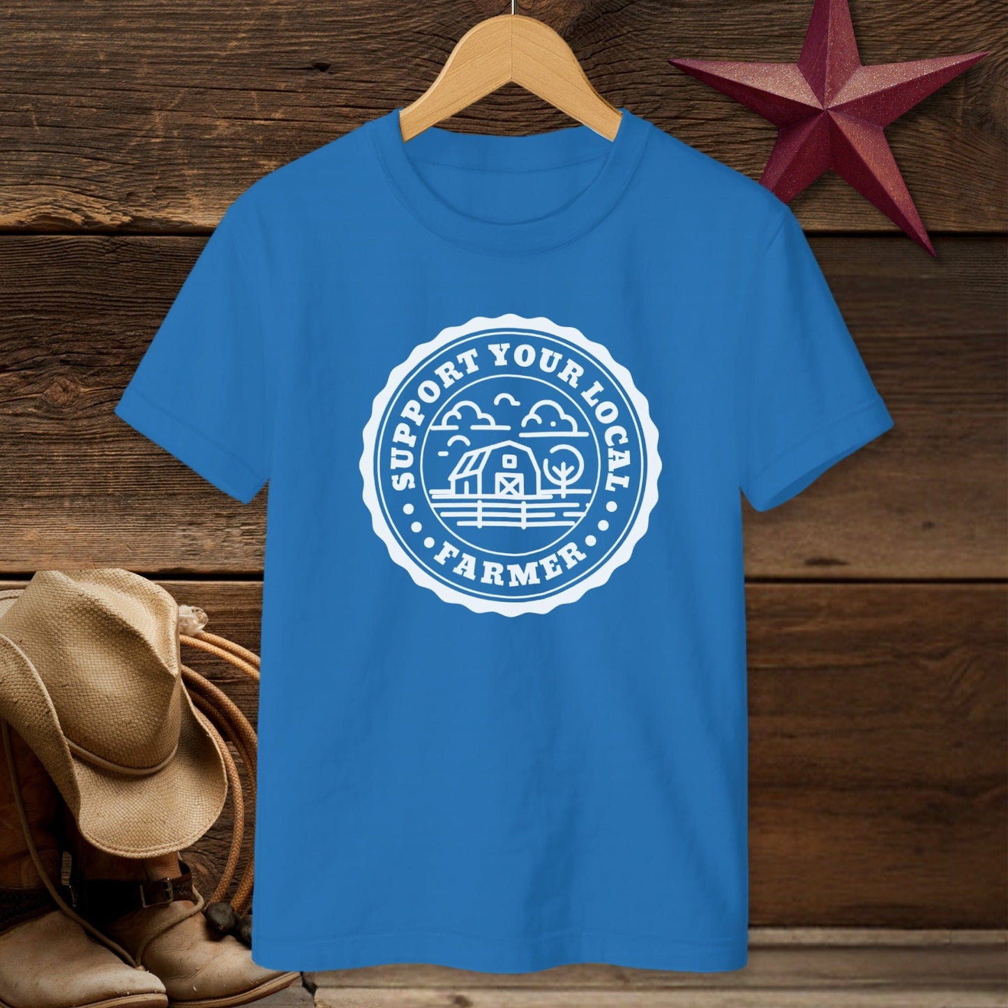 Support Local Farmer T-shirt (Youth)
