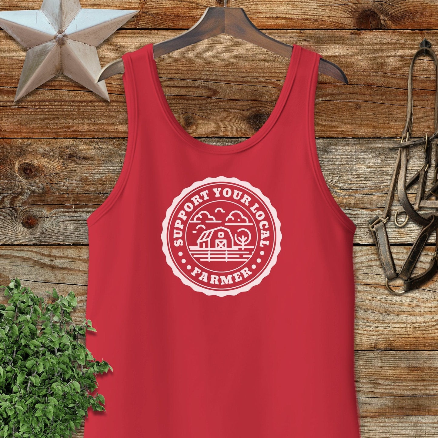 Support Local Farmer Tank Top