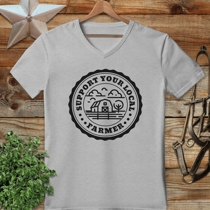 Support Local Farmer V-neck
