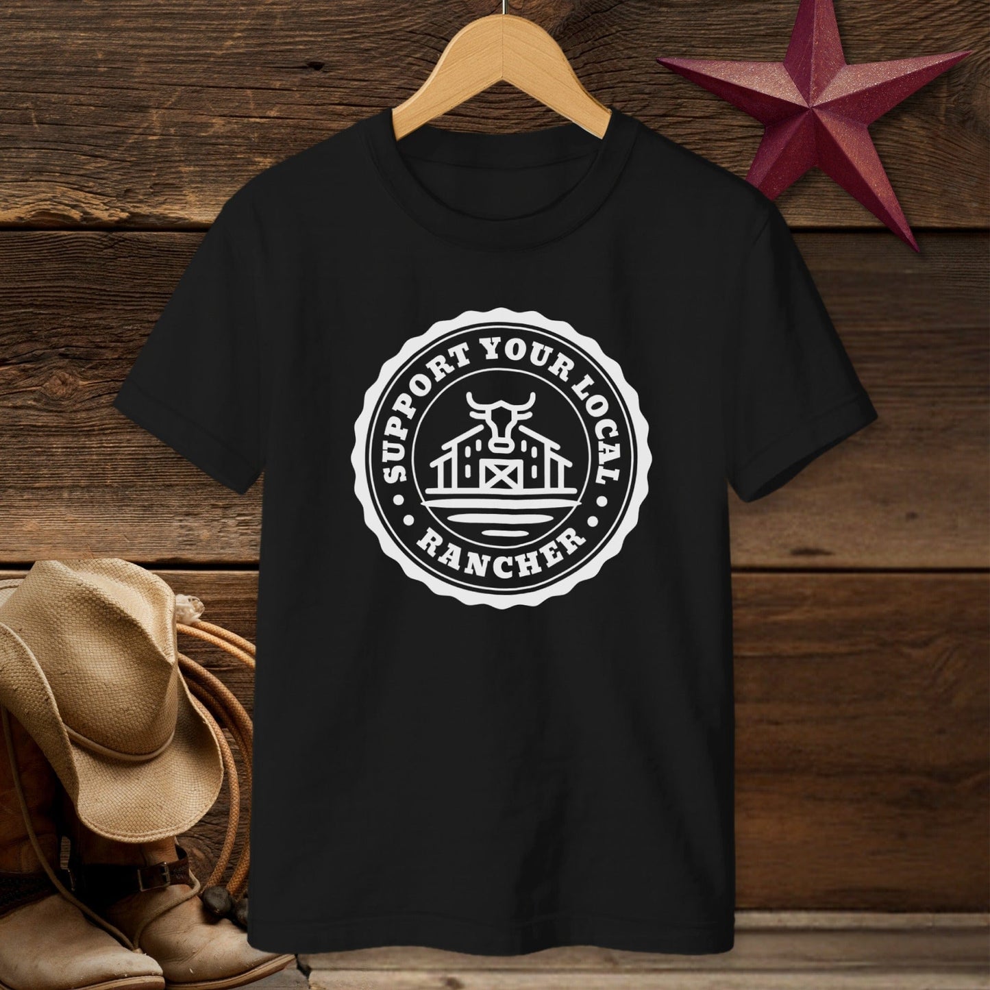 Support Local Rancher T-Shirt (Youth)