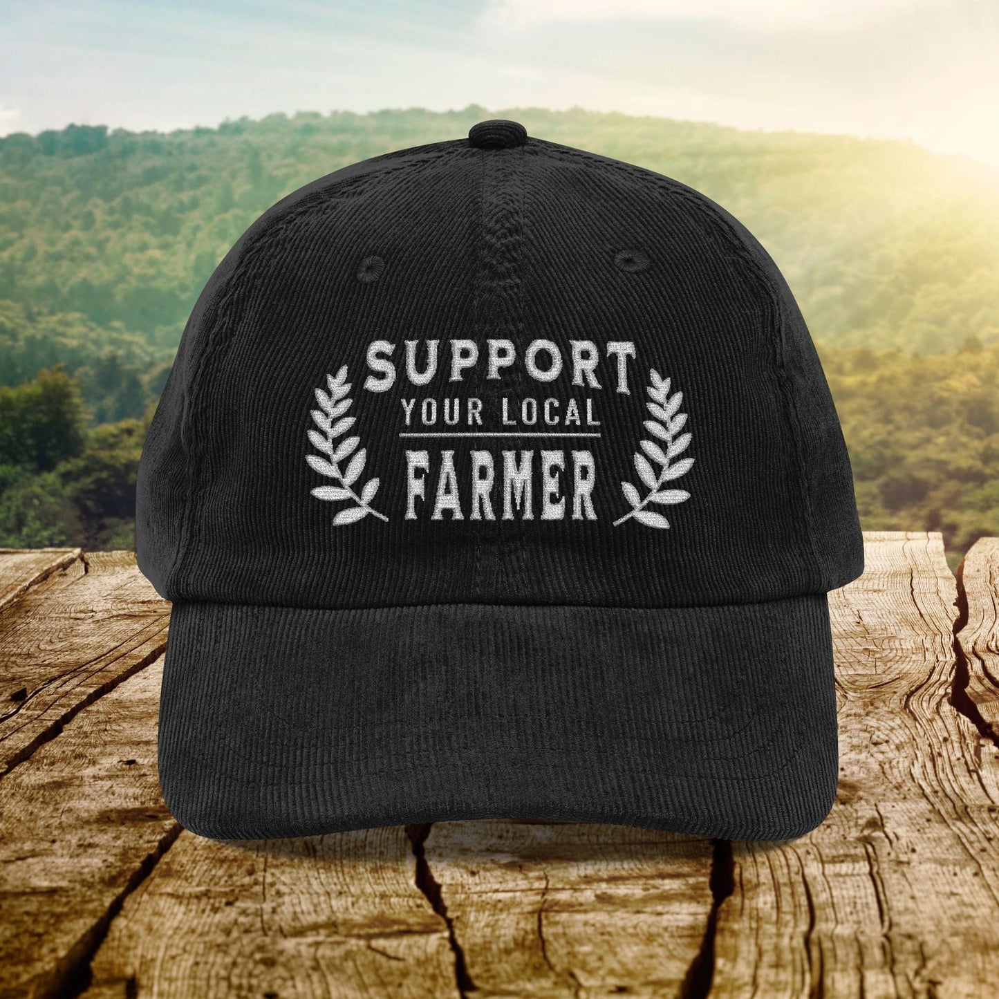 Support Your Local Farmer - Corduroy Cap