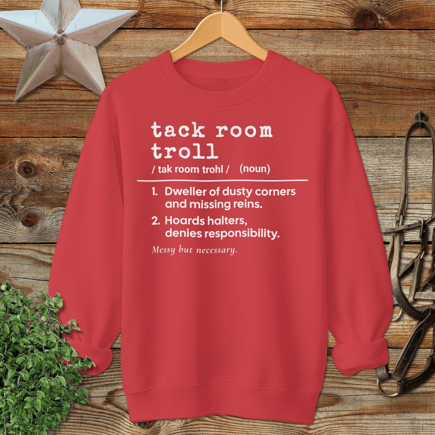 Tack Room Troll Definition Sweatshirt