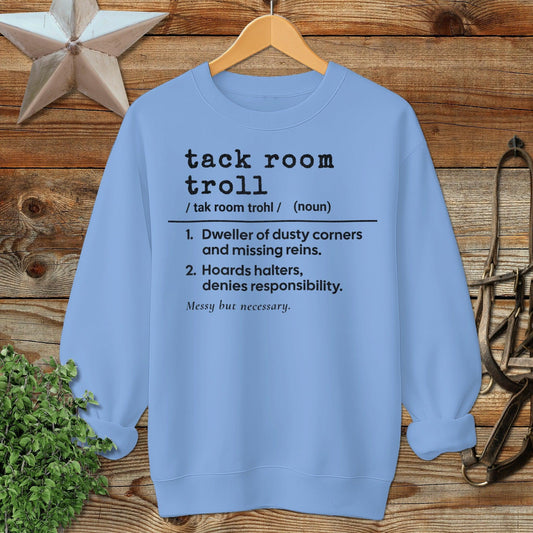 Tack Room Troll Definition Sweatshirt