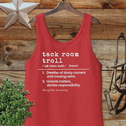 Tack Room Troll Definition Tank Top