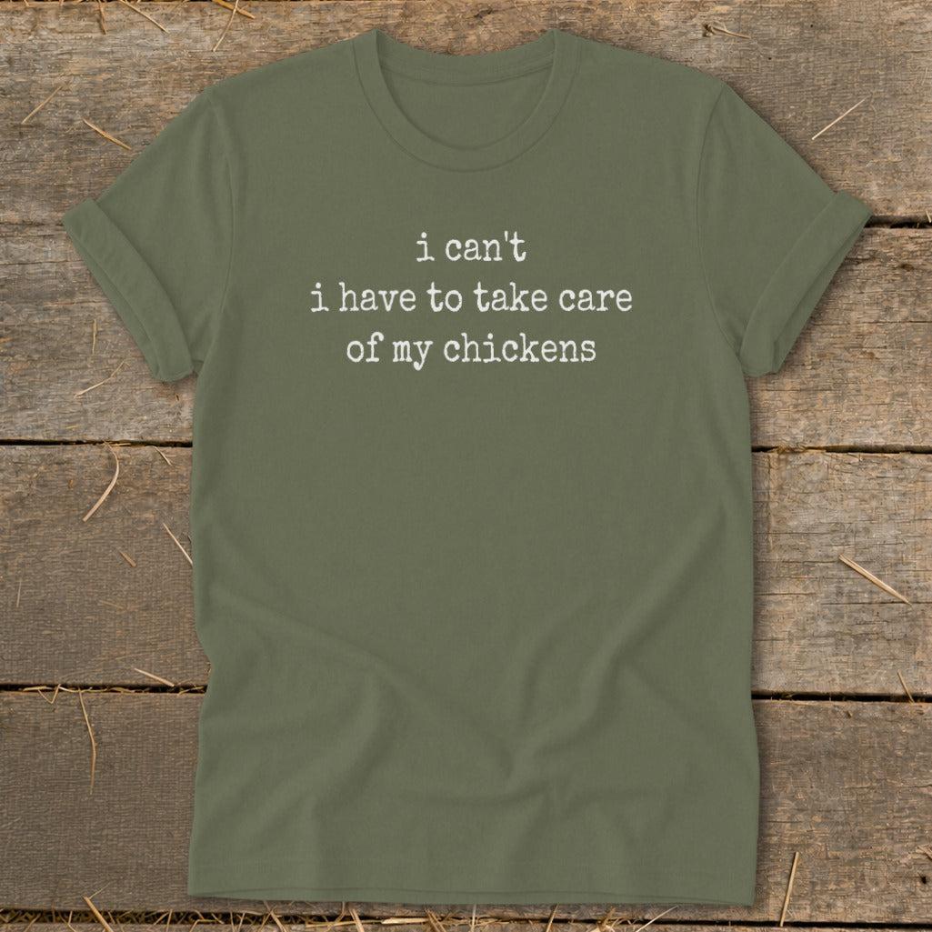 Take Care Of My Chickens Softstyle Tee