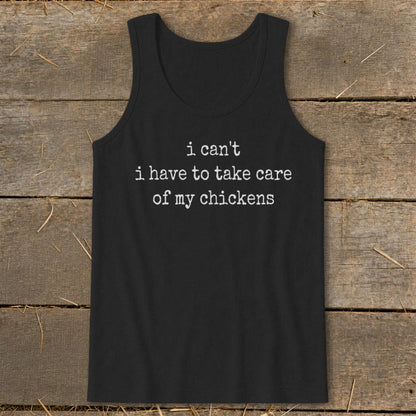 Take Care Of My Chickens Tank Top