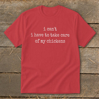 Take Care Of My Chickens Youth Tee