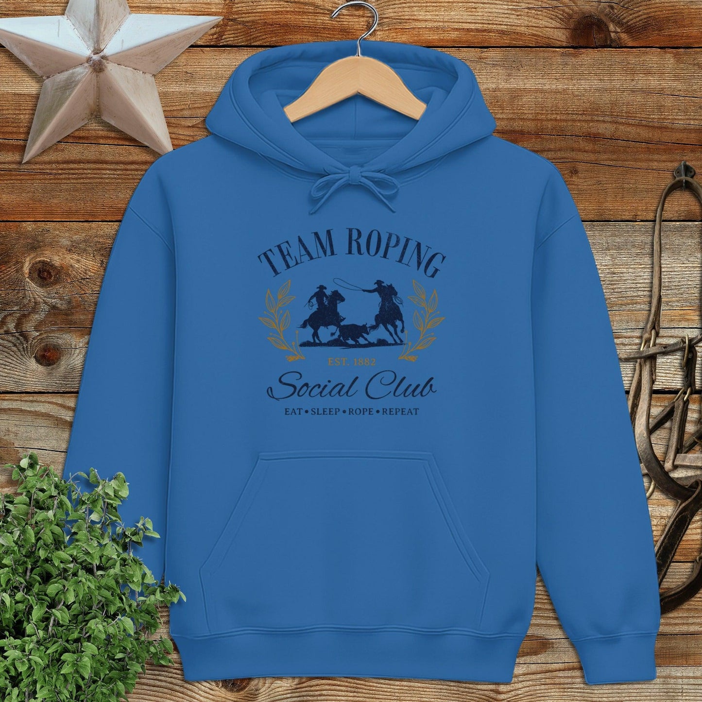 Team Roping Social Hoodie