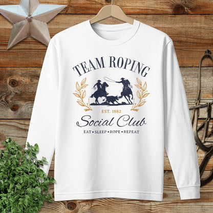 Team Roping Social Long Sleeve Tee
