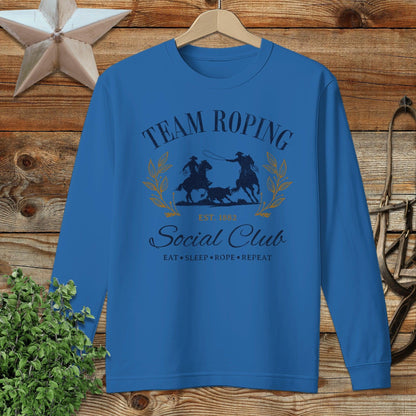 Team Roping Social Long Sleeve Tee