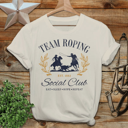 Team Roping Social Softstyle Tee