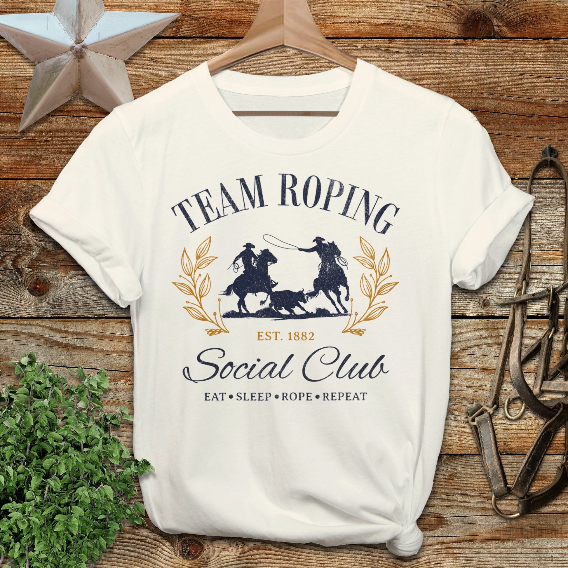 Team Roping Social Softstyle Tee